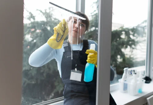 Nettoyage de vitres intérieures et extérieures à Torcé-en-Vallée